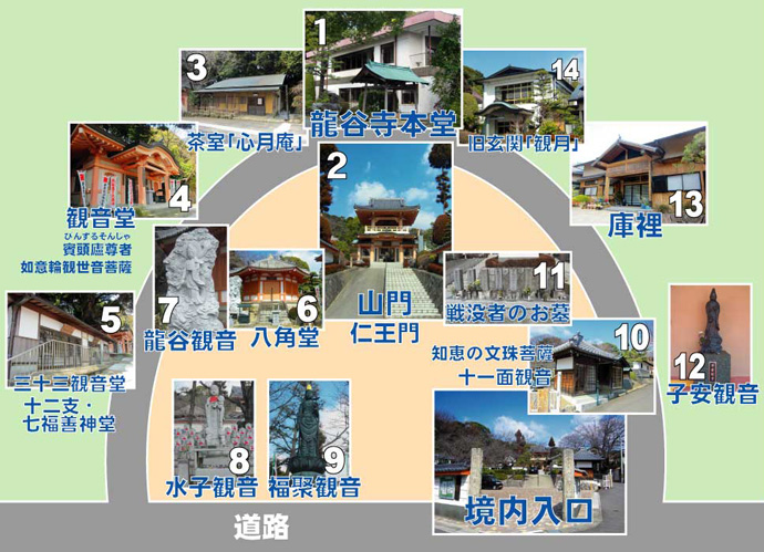 境内マップ